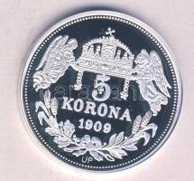 DN "Királyi koronák / I. Béla 5 korona" Ag(999) emlékérem, (20g/38,61mm) T:PP Tanúsítvánnyal. Csak 2000db!