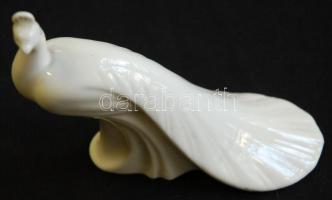 Drasche porcelán páva, jelzett, hibátlan állapot /
Chinaware bird in flawless condition  10 cm