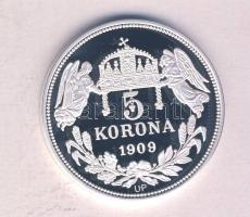 DN "Királyi koronák / II. Béla 5 korona" Ag(999) emlékérem, (20g/38,61mm) T:PP Tanúsítvánnyal. Csak 2000db!