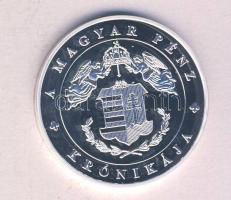 DN "A magyar pénz krónikája-Tatárjárás" Ag(0.999) emlékérem, (20g/38,61mm) T:PP Tanúsítvánnyal. Csak 2004db!