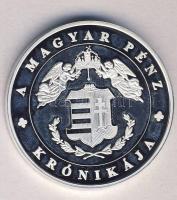 DN "A magyar pénz krónikája-Egri csillagok" Ag(0.999) emlékérem, (20g/38,61mm) T:PP Tanúsítvánnyal. Csak 2004db!