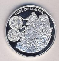 DN "A magyar pénz krónikája-Egri csillagok" Ag(0.999) emlékérem, (20g/38,61mm) T:PP Tanúsí...