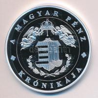 DN "A magyar pénz krónikája - II. András keresztes háborúja" Ag(0.999) emlékérem, (20g/38,61mm) T:PP Tanúsítvánnyal. Csak 2004db!