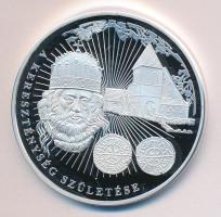 DN "A magyar pénz krónikája - A kereszténység születése" Ag(0.999) emlékérem, (20g/38,61mm...