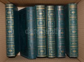 Kossuth Lajos iratai 1-13. kötet. Komplett. Sajtó alá rendezte Kossuth Ferencz. A gerincfelirat 1-tő...