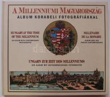 Tóth Emese: A millenniumi Magyarország - album korabeli fotográfiákkal, Bp., 1998, Kossuth Kiadó, közel 150db fotóval, kemény egészvászon kötésben, szép állapotban