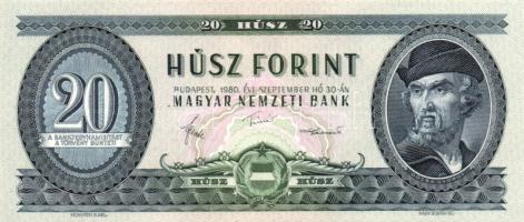 1980. 20Ft (4x) T:I,II