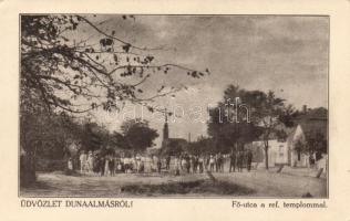 Dunaalmás Fő utca, Református templom