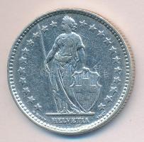 Svájc 1940. 2Fr Ag tanúsítvánnyal T:2-
Switzerland 1940. 2 Franc Ag with certificate C:VF