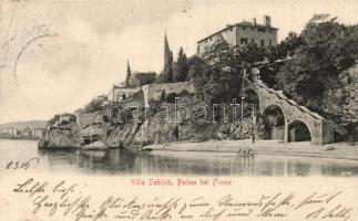 Fiume Villa Savlich (small tear)