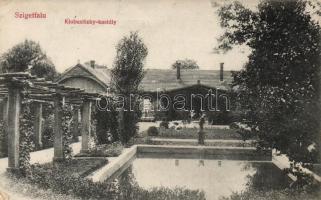 Szigetfalu Klobusitzky castle (Rb)