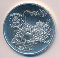 1994. 500Ft Ag "Régi dunai hajók - Carolina" tanúsítvánnyal T:BU