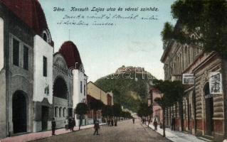 Déva Kossuth street, city theatre