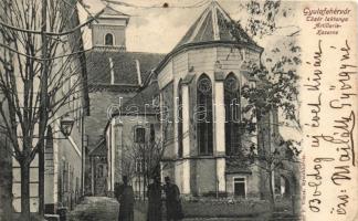 Gyulafehérvár artillery barracks (pinhole)