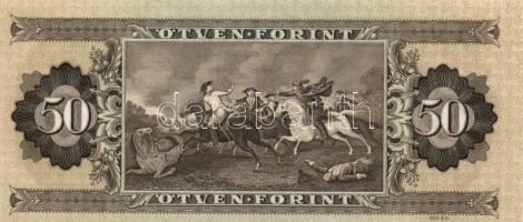 1965. 50Ft "D" (3x) egymás utáni sorszámmal T:I-(egyik hajtva,de nincs törve)