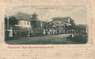 Szentkeresztbánya main square
