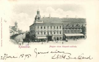 1898 Kolozsvár Hotel Central, Magyar utca