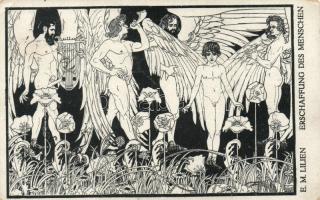 The Creation of Man, Songs from the Ghetto, Judaica s: E. M. Lilien (EK)