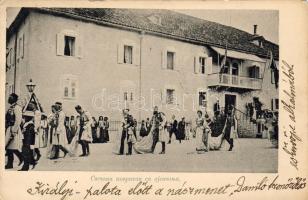 Podgorica Hohzeit von Danilo Thronfolger