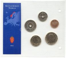 Norvégia 2006. 50ö-20K 5klf darab "Az utolsó Korona forgalmi pénzek" szettben T:1
Norway 2...