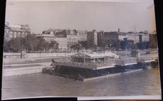 cca 1960 Budapest Roosevelt tér a szállodák nélkül 37x60 cm