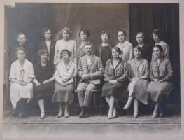 cca 1900 17 db nagyméretű, századfordulós tabló és csoportkép / Large group photos