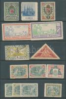 14 db magyar segélybélyeg