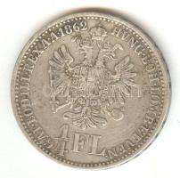 Ausztria 1862A 1/4Fl Ag T:3 Austria 1862A 1/4 Florin Ag C:F