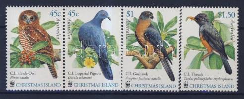 WWF Birds set + 4 FDC WWF Madarak sor + 4 FDC