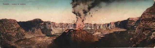 Naples Vesuvio panoramacard (EB)