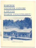 cca 1920 A hévizi IPOK iparos gyógytelep képes ismertető füzete 24p