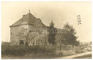 1936 Balatongyörök a BM üdülő építése 17x11 cm