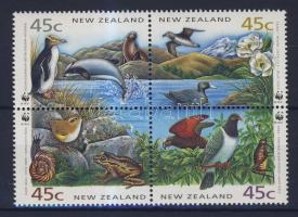 WWF block of 4 + the values on 4 FDC WWF négyestömb + a sor értékei 4 FDC-n