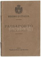 1909 Olasz királyság útlevél / Italian passport