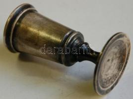 cca 1900 Ezüst (Ag) serlegecske / 
Tiny silver goblet, 7cm, 50gr