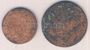 Ausztria/magyar verdejel 1800S 3Kr + 1807S 30Kr T:2-