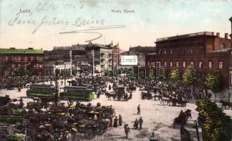 Lodz market place, tram (EK)
