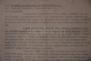 1942 Tájékoztató és különböző íratok a Magyar Királyi Honvédség tartalékos repülőgép-vezetők felvéte...