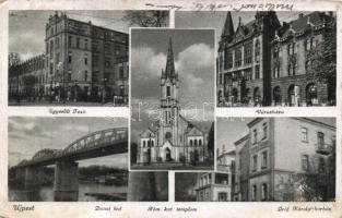 Budapest IV. Újpest Egyesült Izzó, Városháza, híd (EK)