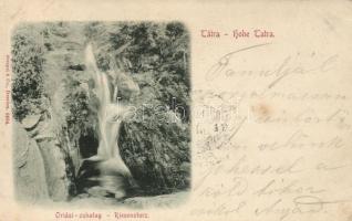 Tátra Óriás-zuhatag, waterfall (EK)