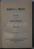 Friedrich Schiller: Werke I-VI. Bde. Hrsg. v. Robert Boxberger. Berlin, 1912, G. Grote'sche Ver...