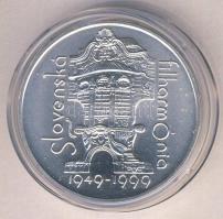 Szlovákia 1999. 200K Ag "Szlovák Filharmónia 200 éves" T:1 Slovakia 1999. 200 Korun Ag "200th anniversary-Slovac Philharmonic" C:Unc