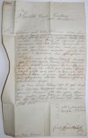 1824 Levél Mailáth József és Károly aláírásával / Brief mit Unterschriften von Joseph und Carlus Mailath