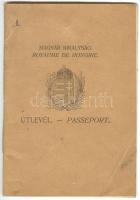 1926 Puhafedeles magyar útlevél / Hungarian passport
