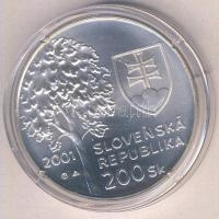 Szlovákia 2001. 200K Ag "Alexander Dubcek" T:1
Slovakia 2001. 200 Korun Ag "Alexander...