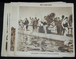 cca 1930 Érd-Parkváros 11 darab nagyméretű ismertető kép 20x18 cm
