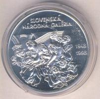 Szlovákia 1998. 200K Ag "Szlovák Nemzeti Galéria" T:1 Slovakia 1998. 200 Korun Ag "Slovak National Gallery" C:Unc