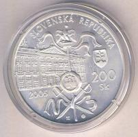 Szlovákia 2005. 200K Ag "Pozsonyi béke" T:BU
Slovakia 2005. 200 Korun Ag "Treaty of P...