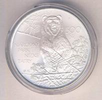 Szlovákia 2008. 500K Ag "Tátra Nemzeti Park" T:BU Slovakia 2008. 500 Korun Ag "Low Tatras National Park" C:BU