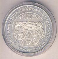 Szlovákia 1999. 500K Ag "Körmöcbányai első tallérok" T:BU
Slovakia 1999. 500 Korun Ag &quo...